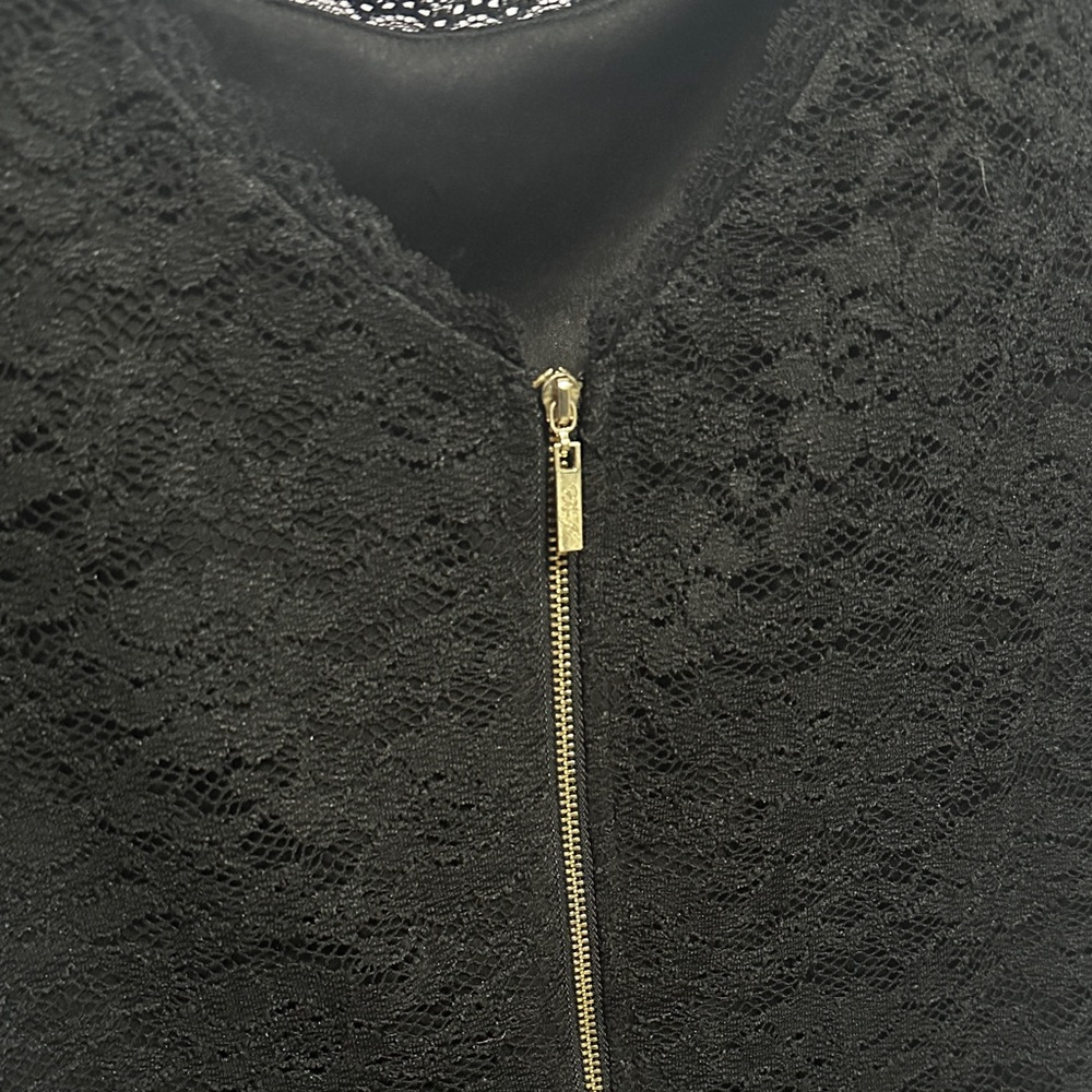 Eliza J Black Lace Cocktail Dress - Picture 9 of 12